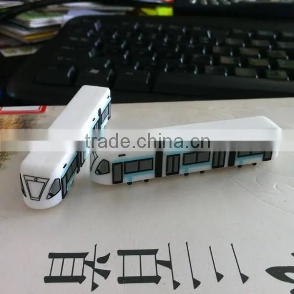 Customized bullet trains shaped personalized fancy keychain