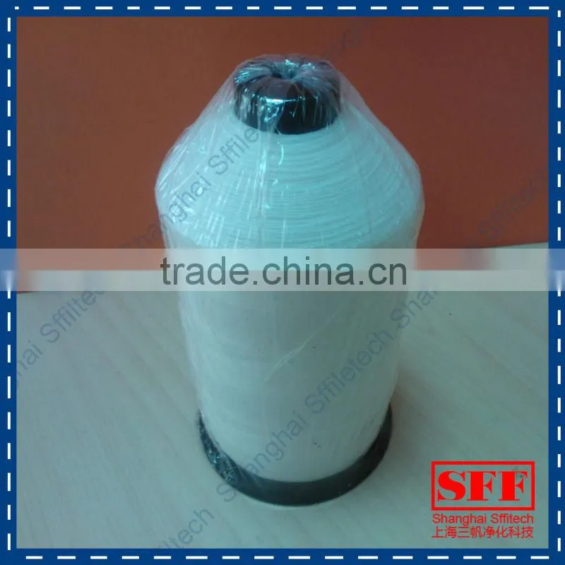 Industry high quality sewing thread teflon thread for aramid filter bag