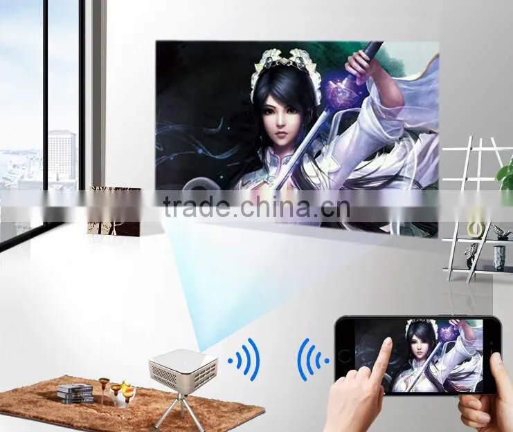 Portable Bluetooth Projector HDMI/MHL Dlp Link Home Theater 4K full hd 1080p 3d led projector