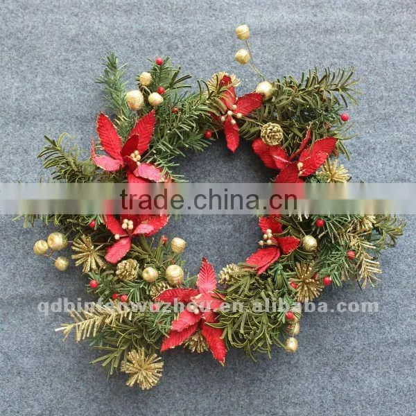 New arrival Decorative Artificial Flower Candler,artificial snowy candler