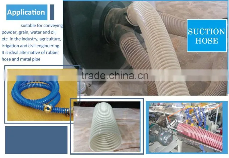 Cesspit and Gully Emptying Waste Water Used PVC Suction Hose
