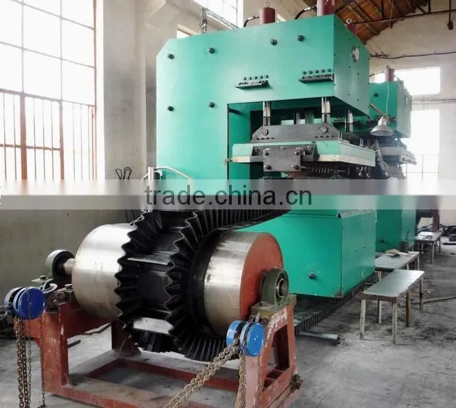 rubber track plate vulcanizing press / hydraulic track press