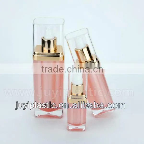 Blue Acrylic Sphere Cosmetic Plastic Bottle,Empty Cosmetic Bottle