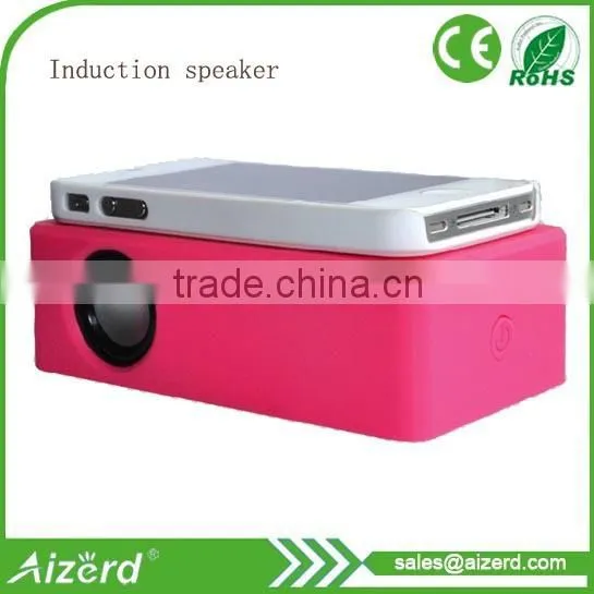 portable mini amplifier touch play speaker for iphone and laptop
