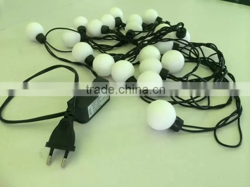 SJ-18-50/ SJ-38-20 auto color change rgb led ball string