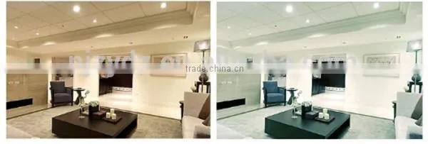 30W black LED COB spotlights for mall