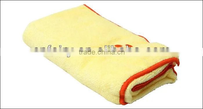 high water absorbent microfiber pet towel paw logo