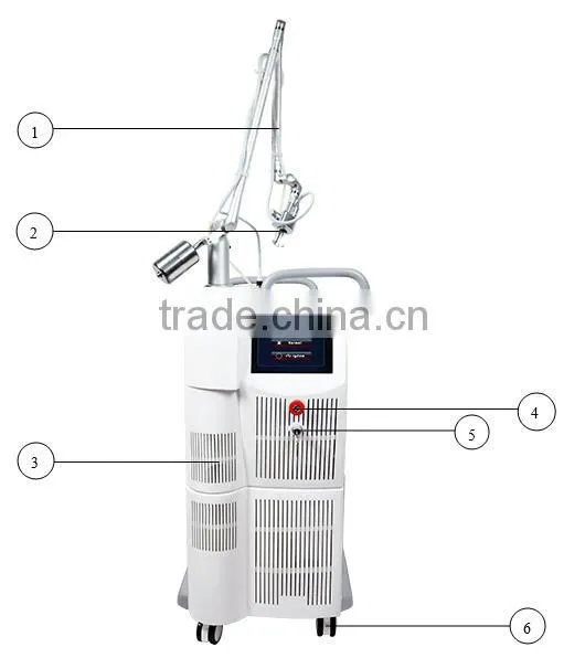 Hot sale scar removal skin tighten Fractional Laser Co2 / CO2 fractional laser/ fractional co2 laser machine