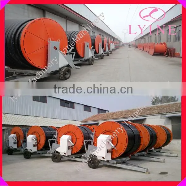 Agricultural Travelling Irrigator / Hard Hose Reel Irrigation Sprinkler Machine for Sale