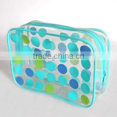 2014 new arrival personized thick clear soft pvc pouch bag for sale