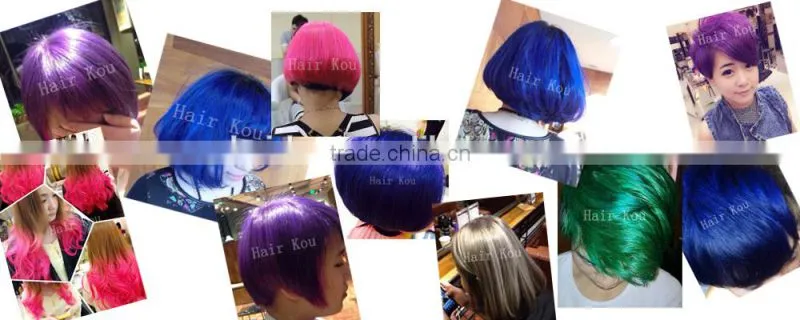 Violet coffee color hair dye professional salon use hair dye