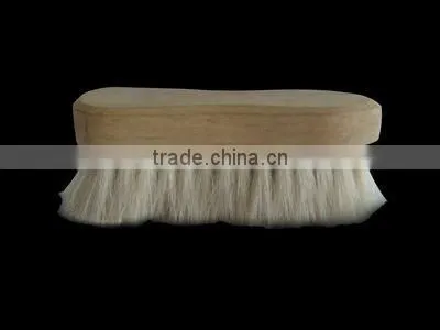 wooden back horse equipment brush