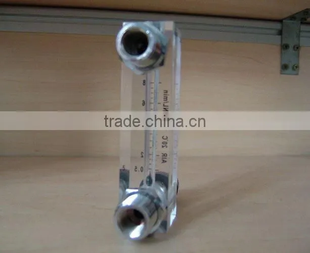Ozocenter 1-12LPM high quality SS 316L floating ball oxygen/air flow meter