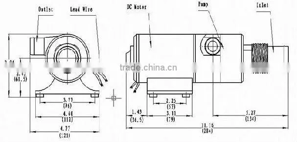 Singflo FL-65A 49LPM 12v macerator pump