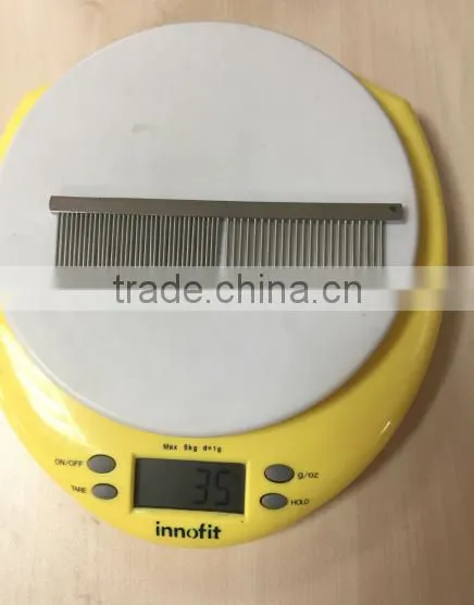 Pet dog Grooming comb tool, stainless steel comb