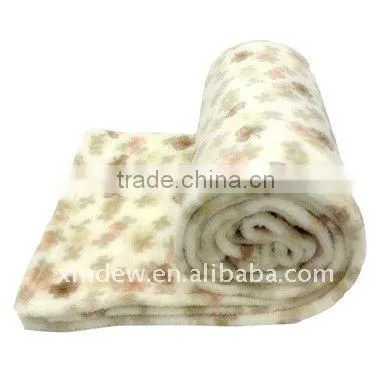 hot coral fleece blanket 001