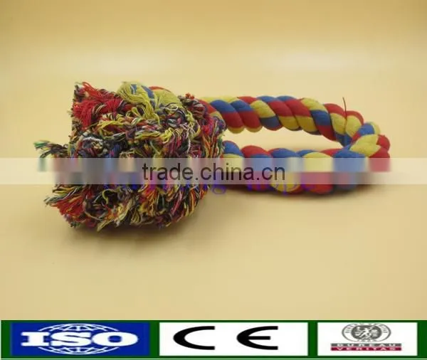 Cotton dog toys rope