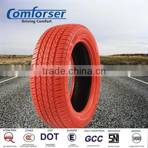 COMFORSER brand Wholesale Price 13 Inch Radial Car Tire coloured car tyres cheap car tyres radial 215/70r15