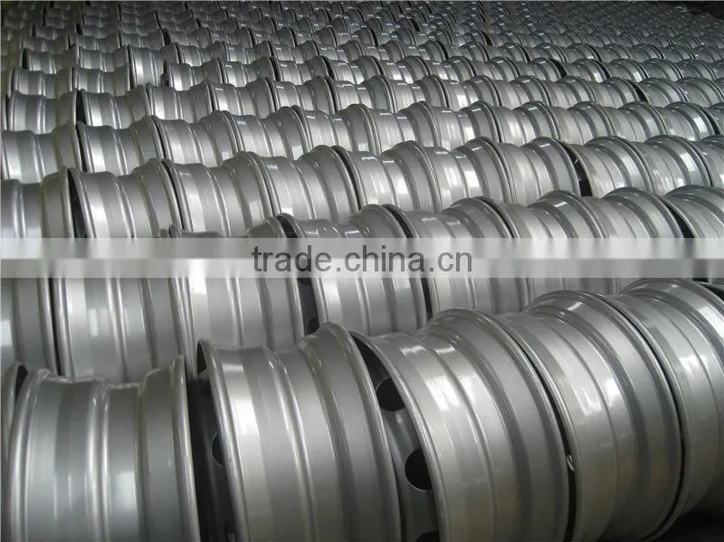 22.5*8.25 Tubeless Rim Howo Truck Steel Wheel