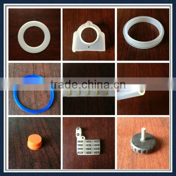 high quality transparent silicone rubber flat ring gaskets