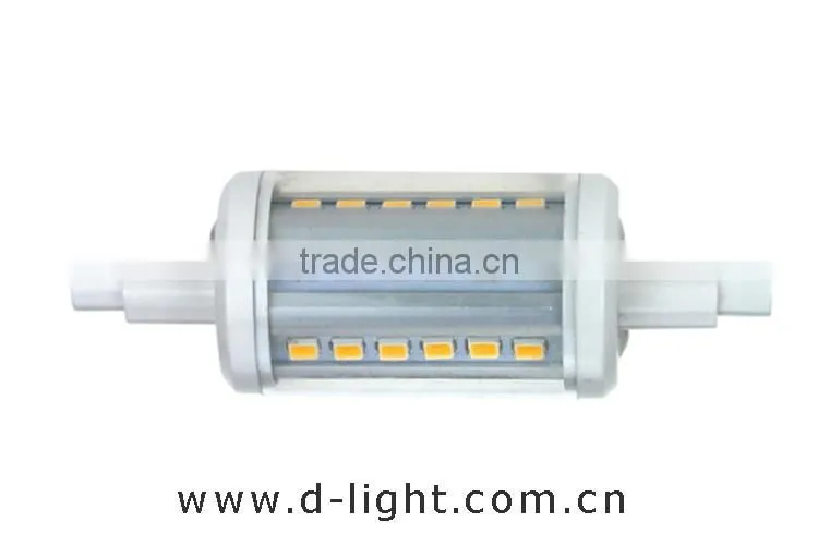 ed r7s replacing linear tungsten halogen lamp J78 R7S without cover 85-265V 10w R7S smd led