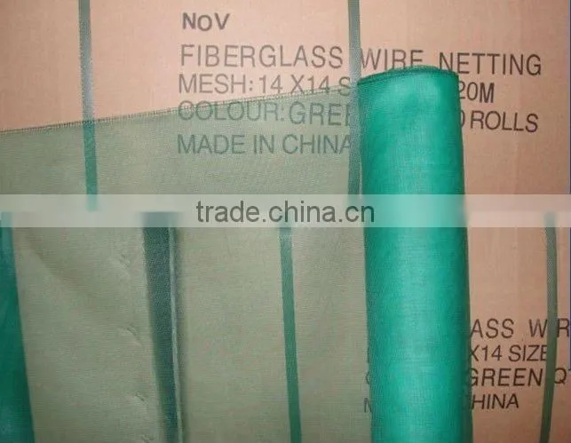 Fiberglass window screen from anlida joint venture
