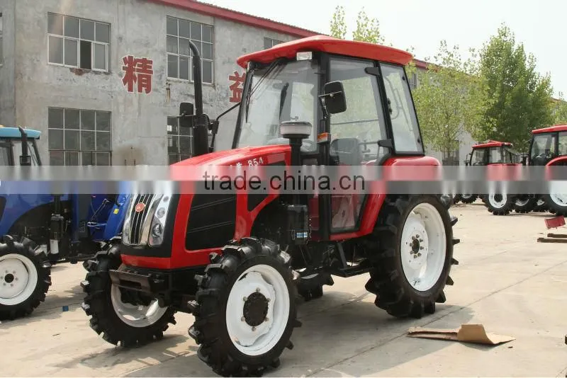 QLN854B--80HP 4WD paddy tractor with 4 cylinder disesl engine in cheap price