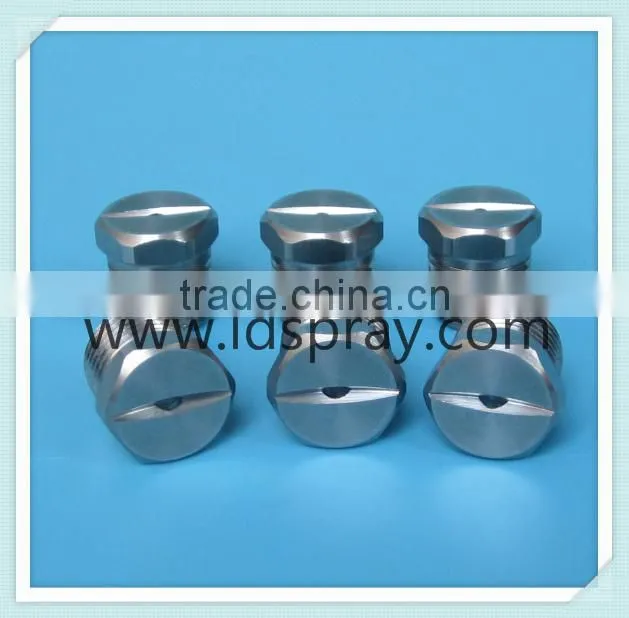 Stainless steel or brass flat fan spray TP series tip nozzle