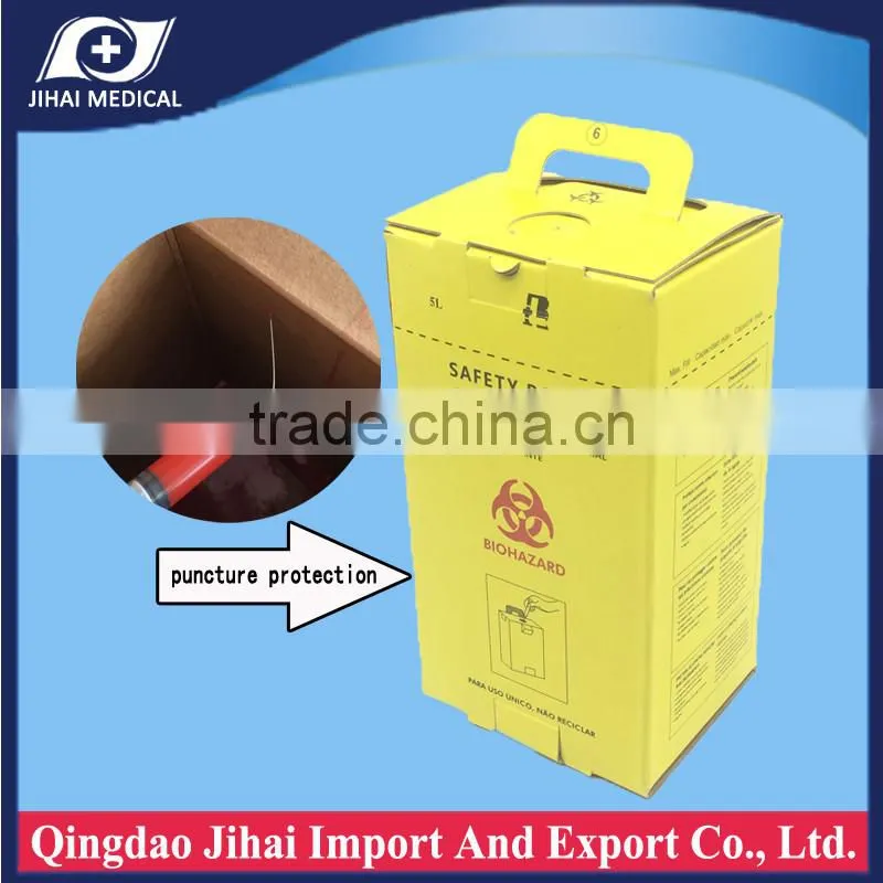 Sharp container medical medical safety box