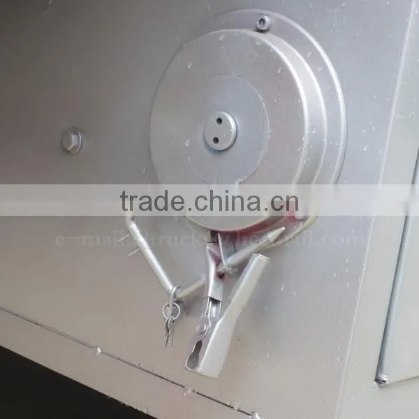 CLW 3 axles Aluminum Alloy oil tanker trailer 55000L