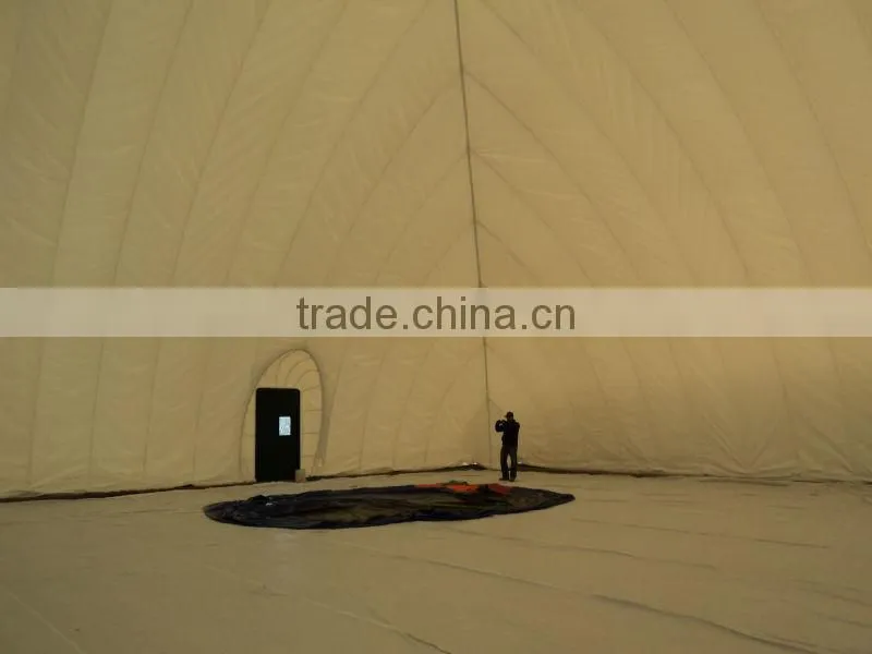 PVC pneumatic membrane structure architecture,large inflatable tent