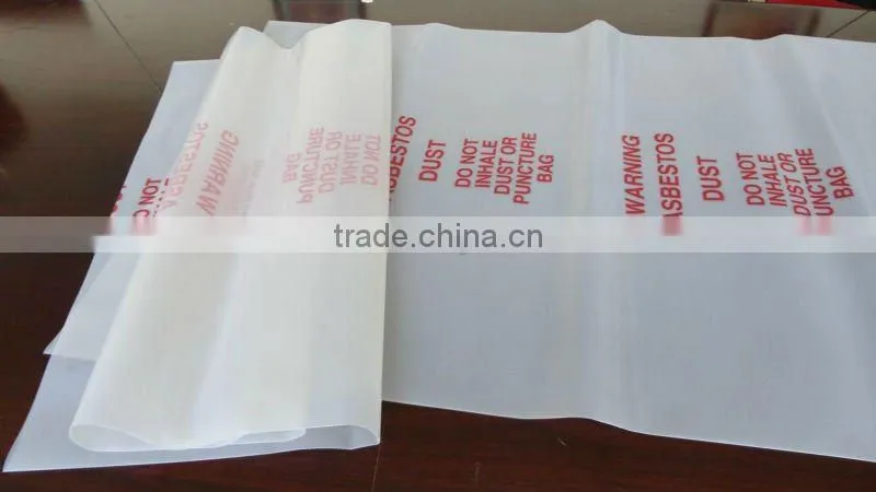Cheap PE Plastic Asbestos Garbage/waste Bags
