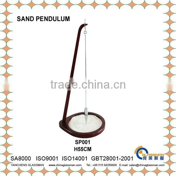 hot sale art designs decoration pit and sand pendulum SP012