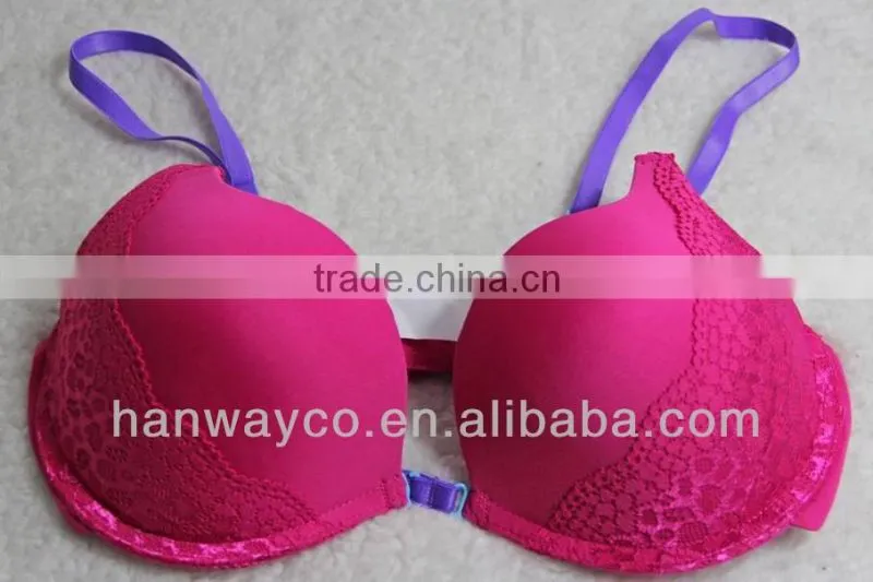 red sexy bra
