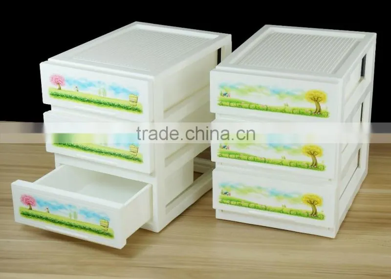 different layer plastic drawer cabinet plastic drawer organizer