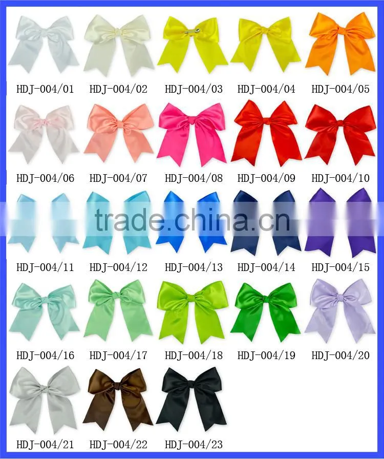 Royal Blue Ribbon Hair Bow 13 Color Choices, Snap Clip, Non Slip Grip, Newborn Hairbow