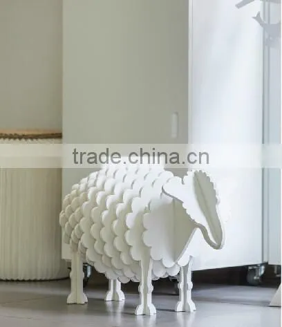 Handmade Aper Artwork Decorative Sheep Craft