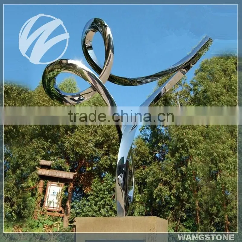 Outdoor Garden Large Abstract Tai Chi Metal Art Sculpture
