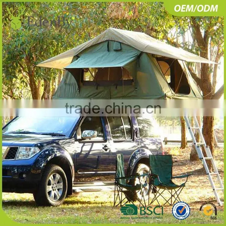 2017 High quality newest camping outdoor Large roof top tent car camping