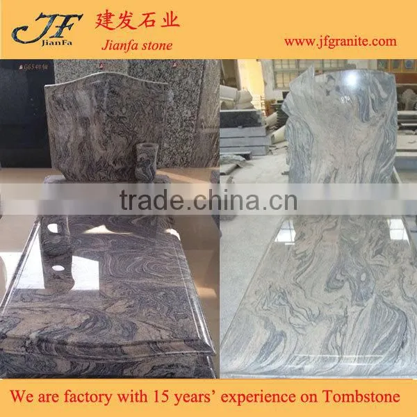 China spray white monuments tombstone granite tomb design