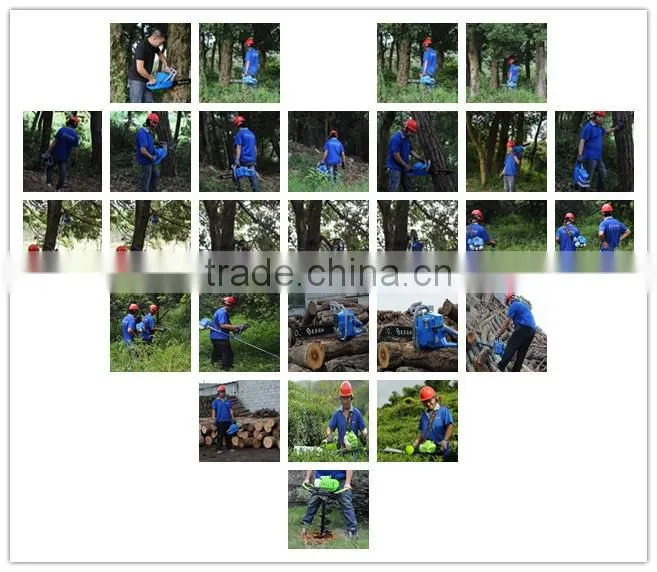 Professional manufacturer CC-6020 52CC chain saw with CE-high quality stable engine