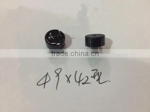 diameter 9mm height 4.2mm passive buzzer 5.5ohm 8ohm 16ohm 42ohm 9042 type