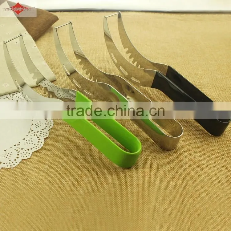 ZY-F1473 soft plastic covered handle stainless steel watermelon slicer