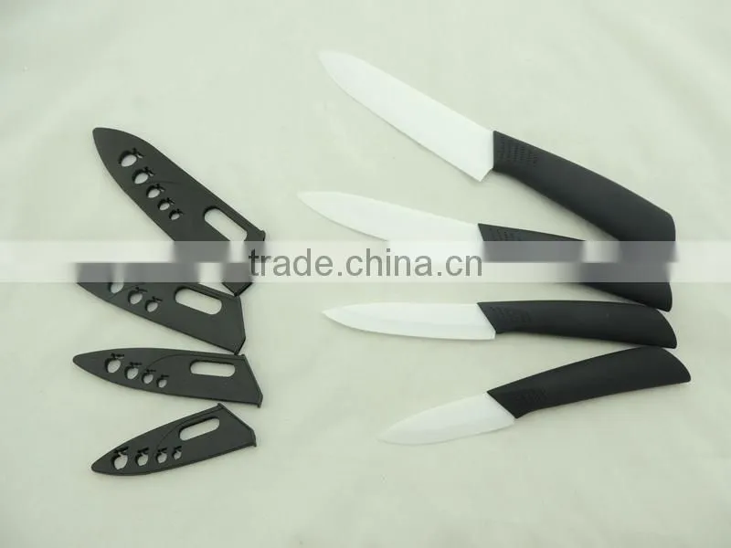 2017 Household Eco-Friendly Anti-Slip Ceramic Knives Set
