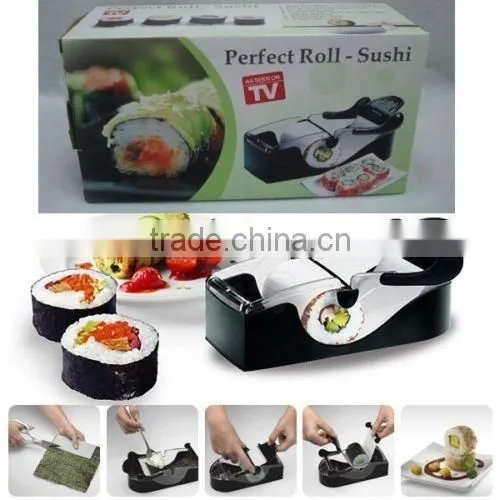 NEW Sushi Maker Cutter Perfect Roll DIY Easy Kitchen Magic Roller Gadget Machine