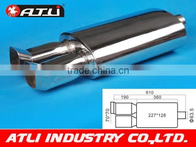 Atli 2015 Best Sell Stainless steel 304 Exhaust Pipe bender Exhause Pipe Tail For Automobile