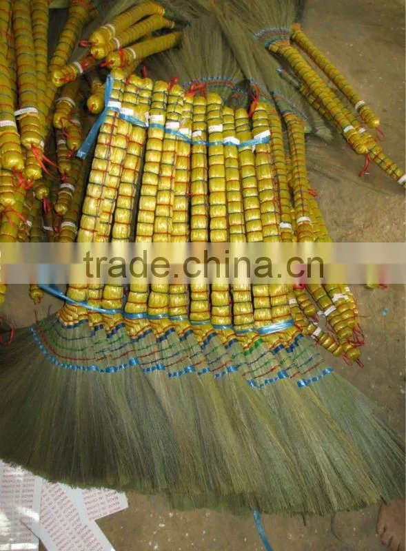 New design silvergrass coconut brooms