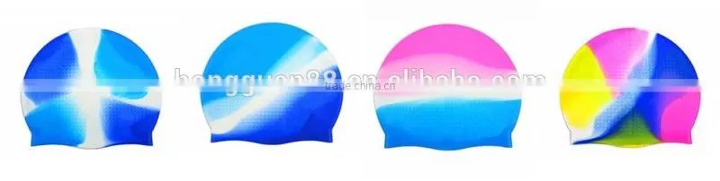 Summer Popular Soft Healthy Silicone Swimming Cap.Silicone Swim Cap