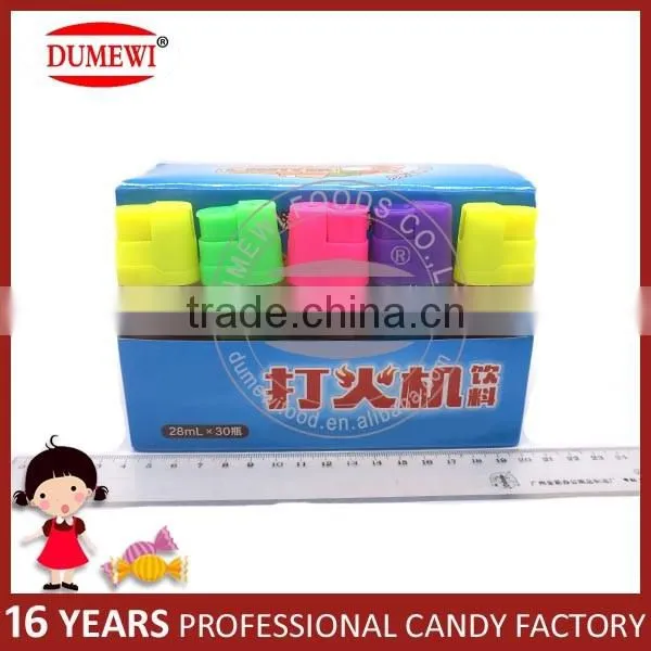 Fruit Flavor Lighter Shape Funny Spray Liquid Candy