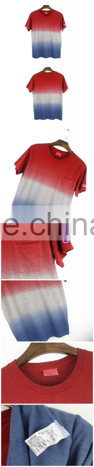 Men Dip Dye t shirts , design tie dye t -shirt,summer-T-shirt,grey melange T-shirt